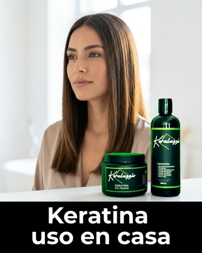 Keratina Uso en Casa