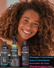 Kit Activador de Rizos + Kit Crecimiento Total