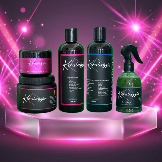 Activador de Rizos + Kit Crecimiento Total