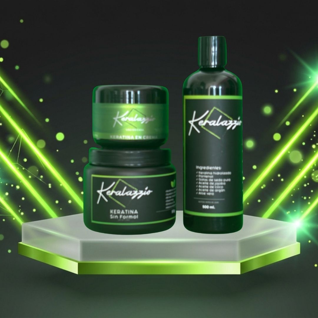 Paquete Premium  Keratina en Crema uso en casa