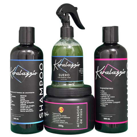 Kit Activador de Rizos + Kit Crecimiento Total