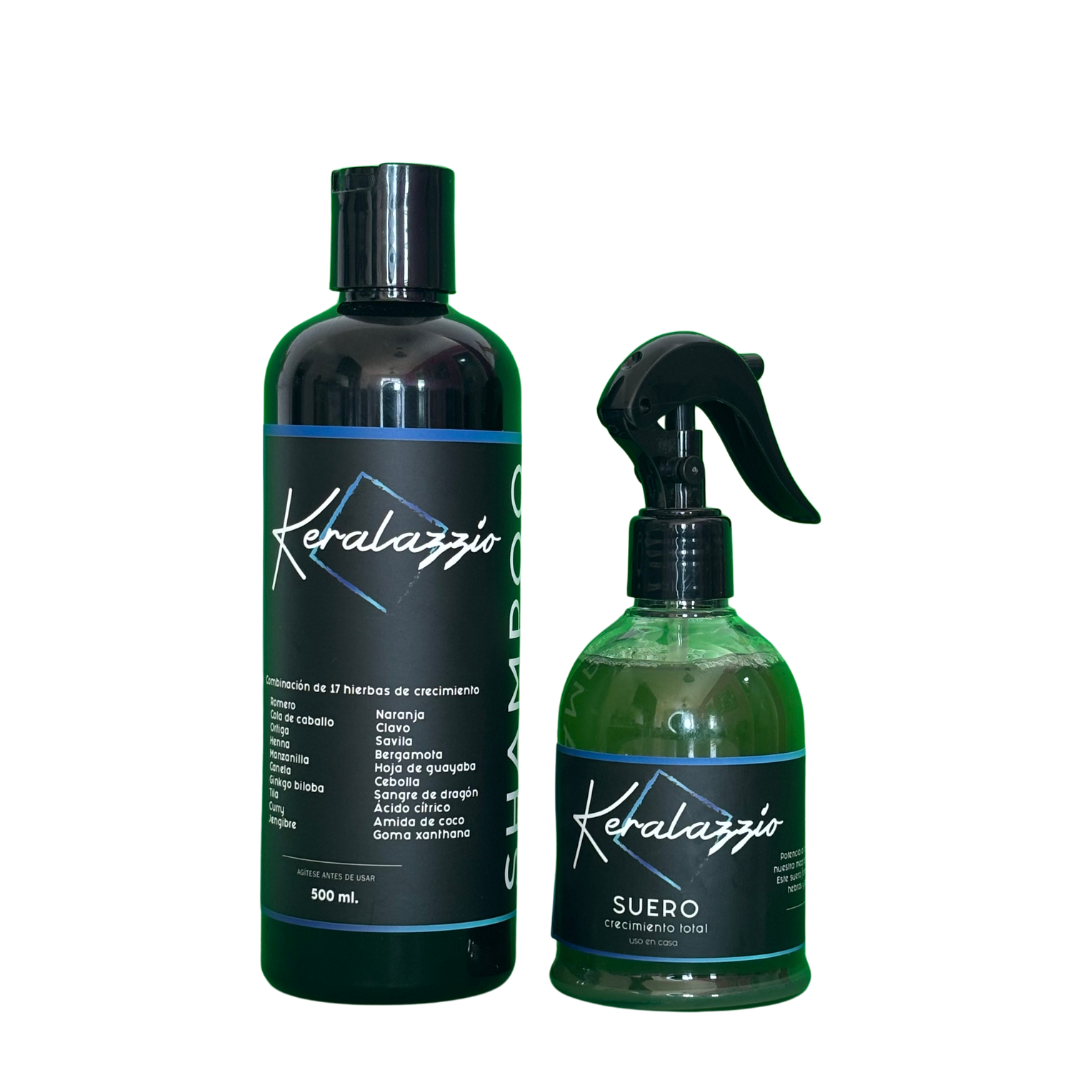 Kit Crecimiento total - Shampoo + Suero