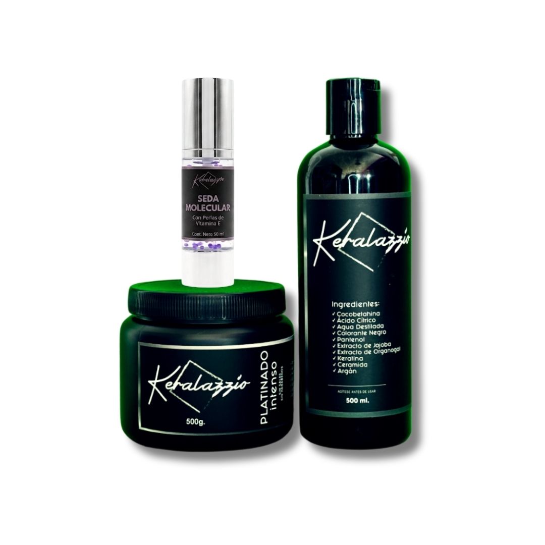 Kit Matizador de Canas con Seda Molecular Keralazzio