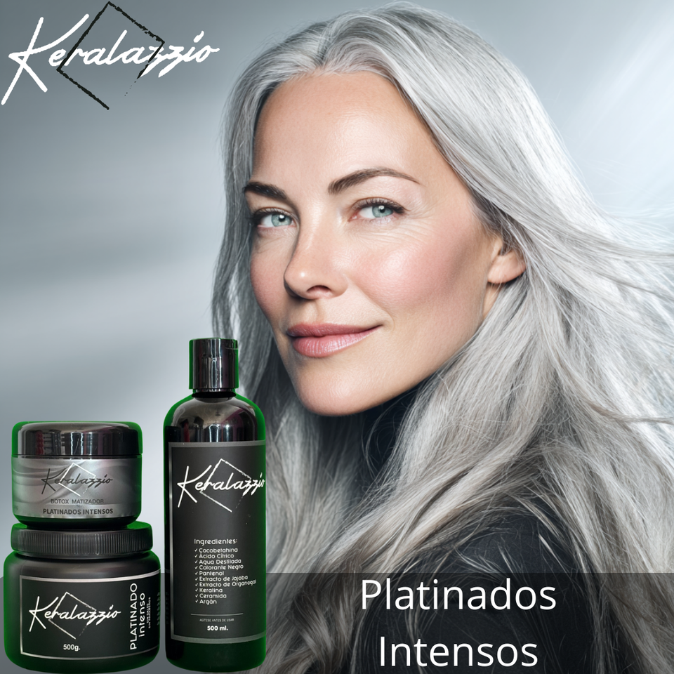 Paquete Premium Matizador Platinados Intensos