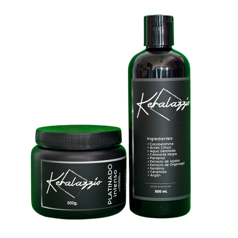 Paquete Básico Matizador Platinados Intensos